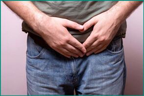 There is a person's chronic prostatitis